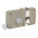 Cerradura sobreponer der instala-fácil, caja, HERMEX BASIC CS-75DP