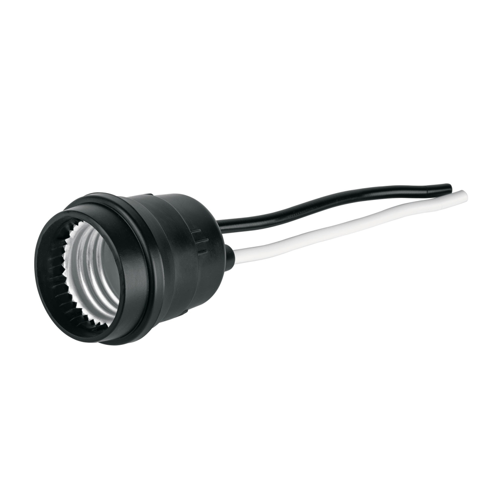 Portalámpara de PVC para intemperie, Volteck Basic POIN-10B