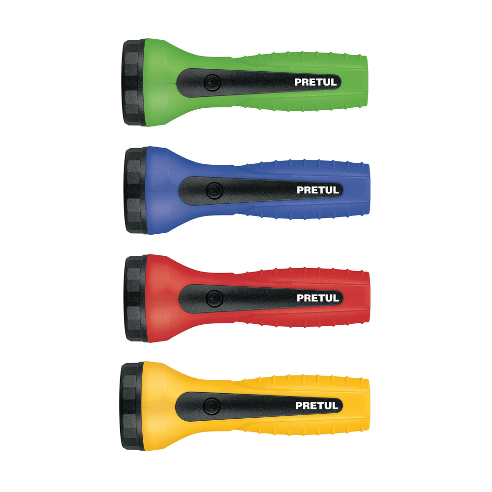Linterna plástica de LED, 60 lm, recargable a granel, PRETUL LIRE-3CG
