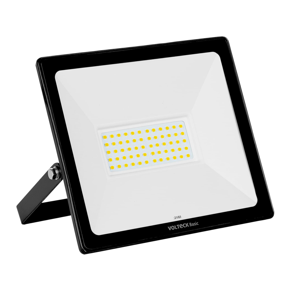 Reflector ultra delgado LED 50 W luz cálida, Volteck Basic REF-403LC