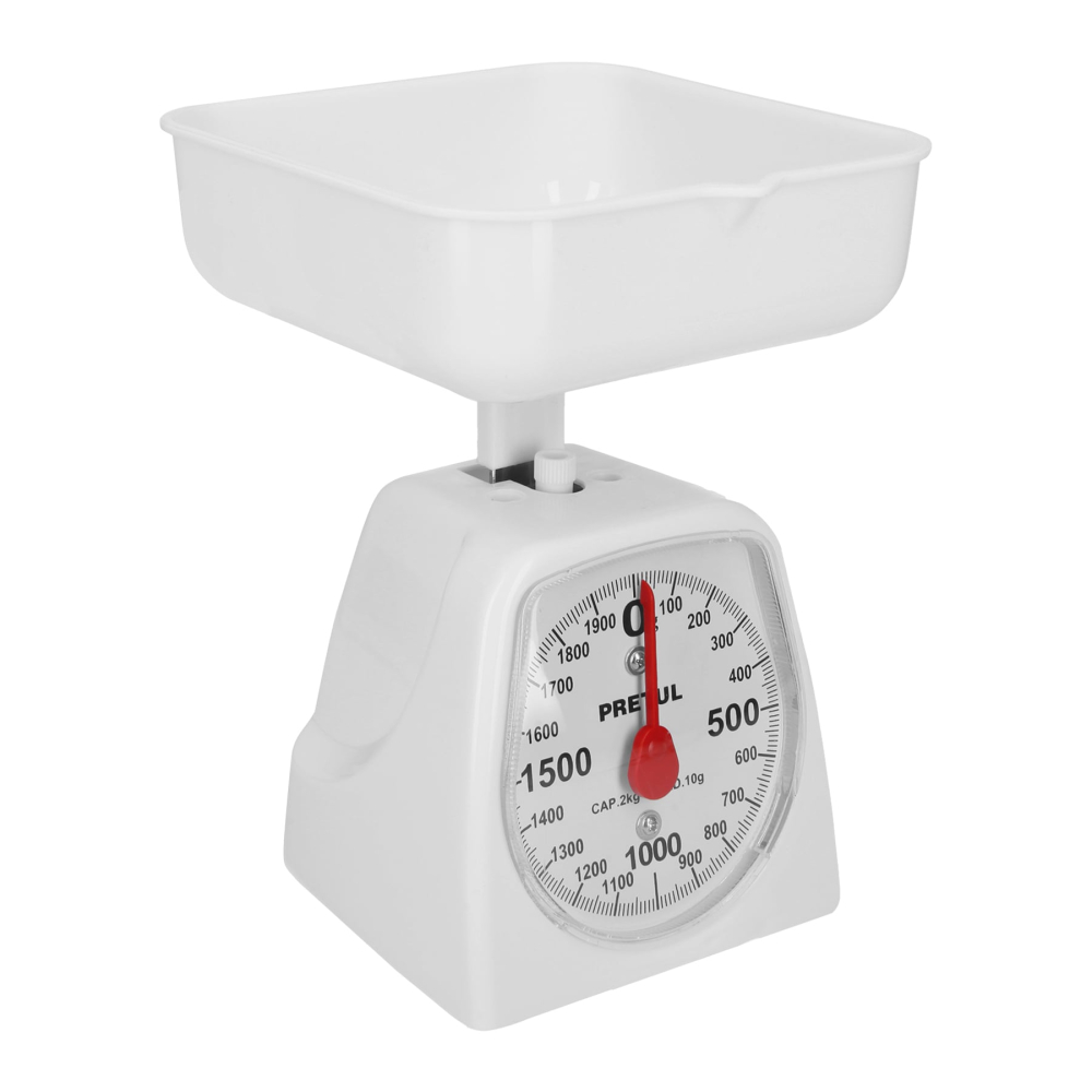 Báscula mecánica para cocina 2 Kg, Pretul BAS-2CP