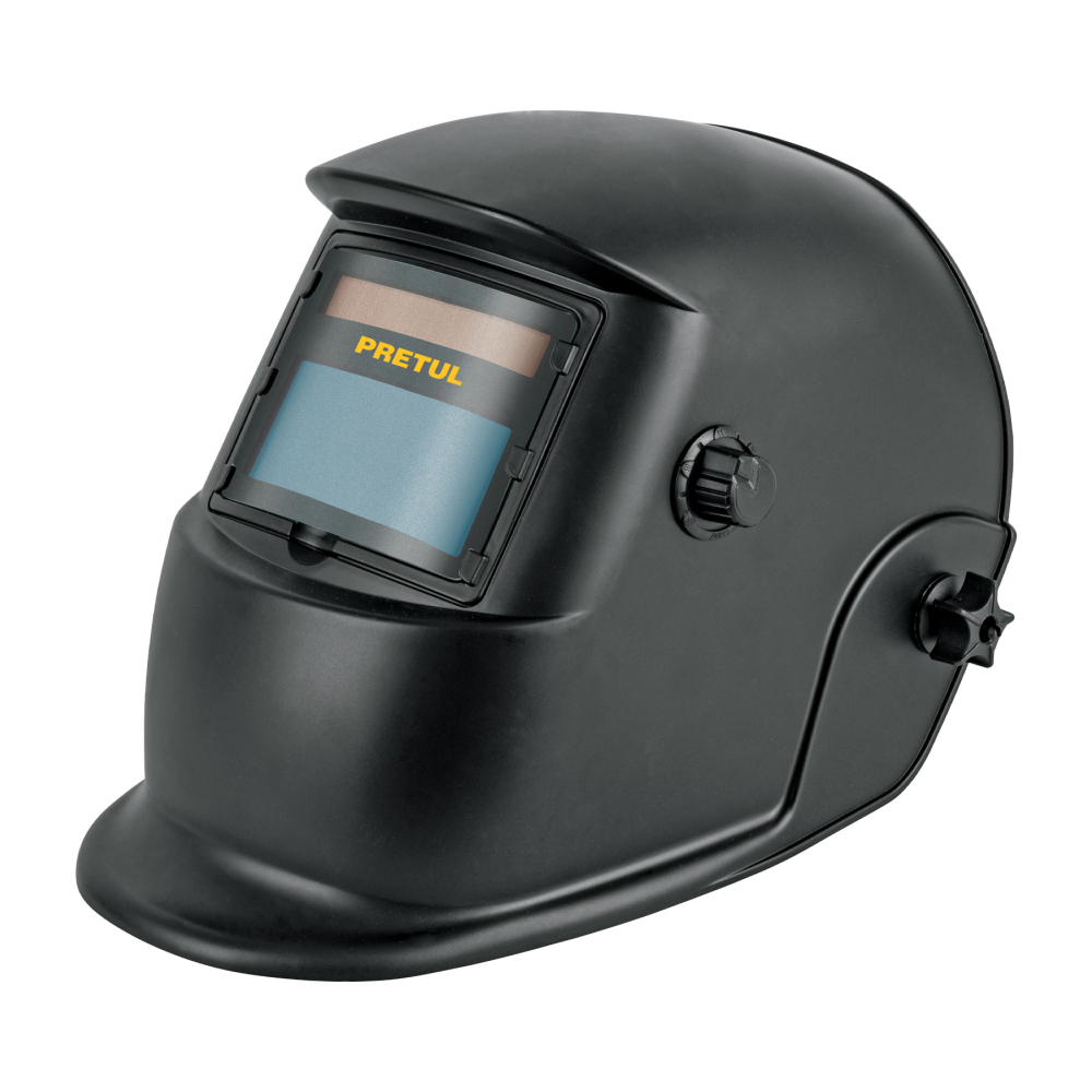 Careta electrónica p/soldar, semiprofesional, 9 a 13, PRETUL CAREL-913P1