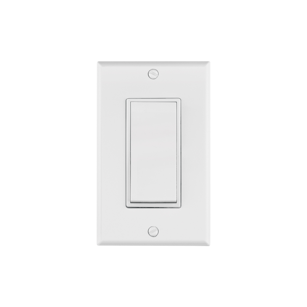 Placa armada con interruptor sencillo Classic, Volteck PA-APSE-CLP