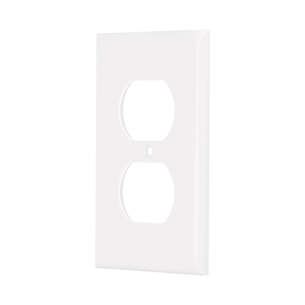 Placa de ABS dúplex, Standard, blanco Volteck PPDO-SB