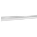 Guardapolvo fijo de 120 cm, aluminio, HERMEX GUPO-120A