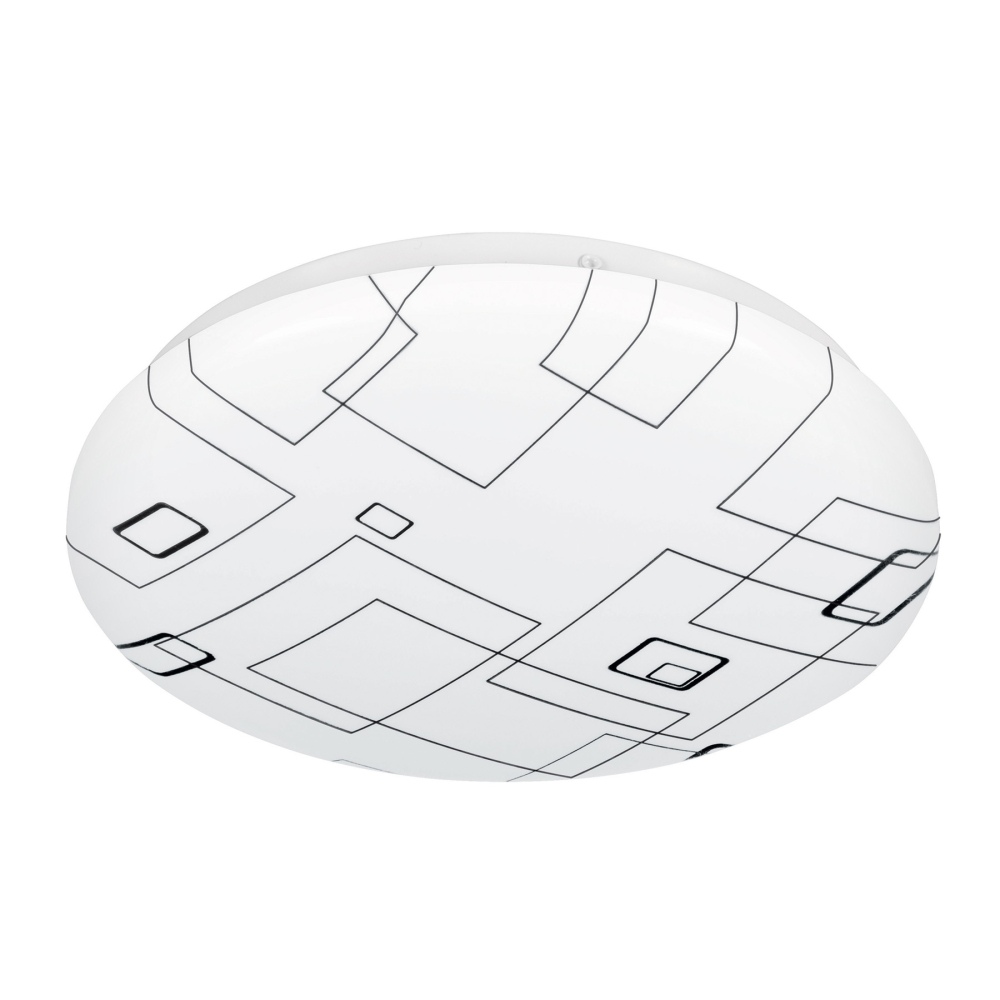 Luminario LED 8W plafón decorativo cuadros luz de día, BASIC PLA-501L