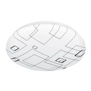 Luminario LED 8W plafón decorativo cuadros luz de día, BASIC PLA-501L