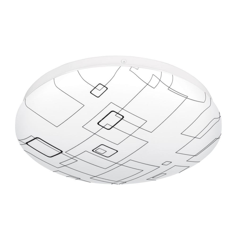 Luminario LED 15W plafón decorativo cuadros luz de día,BASIC PLA-502L