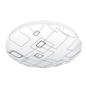 Luminario LED 15W plafón decorativo cuadros luz de día,BASIC PLA-502L