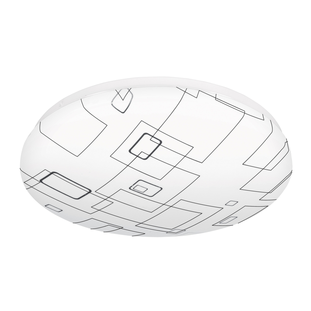 Luminario LED 18W plafón decorativo cuadros luz de día,BASIC PLA-503L