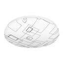 Luminario LED 18W plafón decorativo cuadros luz de día,BASIC PLA-503L