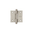 Bisagra cuadrada 2' acero inox, cabeza redonda, HERMEX BC-204R
