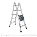 Multiescalera telescópica,4.5 m,capacidad de carga 150 kg EMT-18