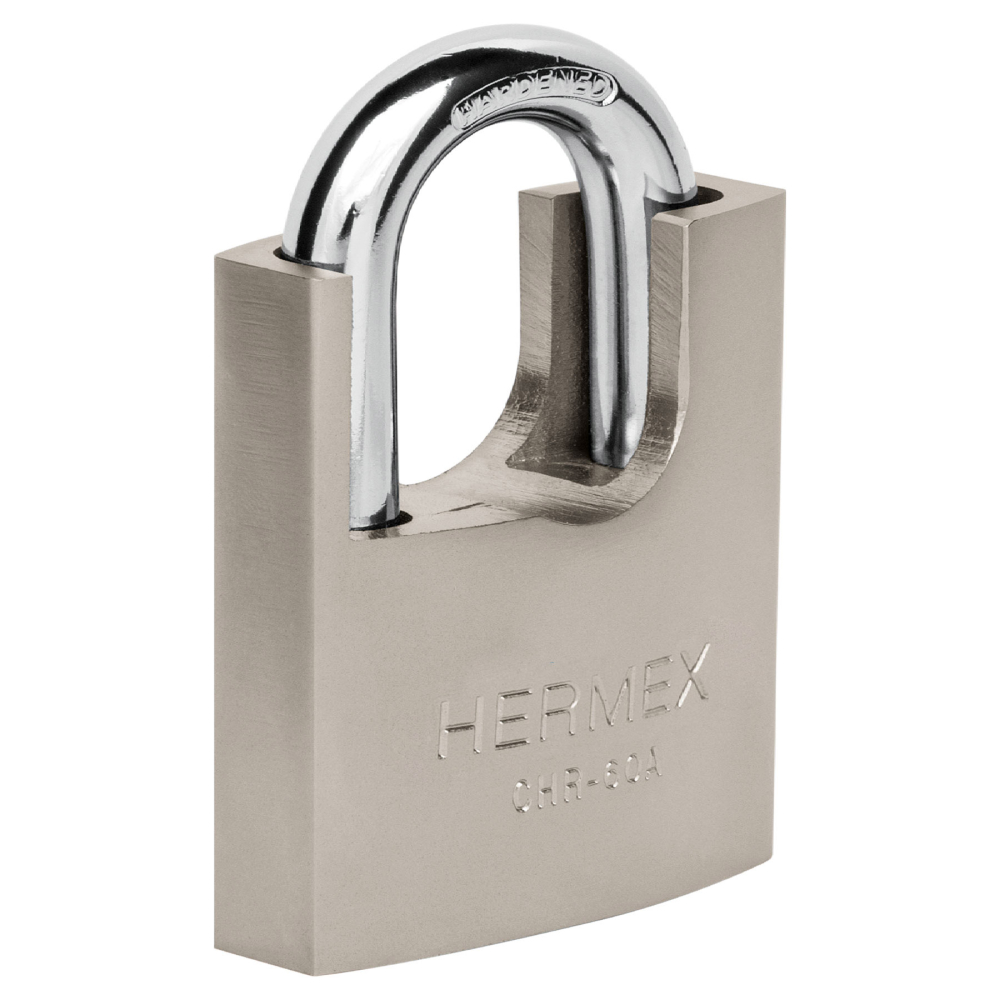 Candado de hierro 60 mm con coraza, llave anti-ganzúa CHR-60A