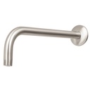 Brazo y chapetón de repuesto para regadera, 30 cm, satinado BCH-700N