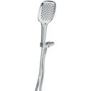 Regadera de teléfono con soporte, cromo, FOSET RIVIERA R-013