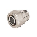 Conector para PEALPE, 1/2', con rosca macho, Foset PPG-12NM