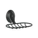 Jabonera metálica negro, Foset Aqua AQA-84M