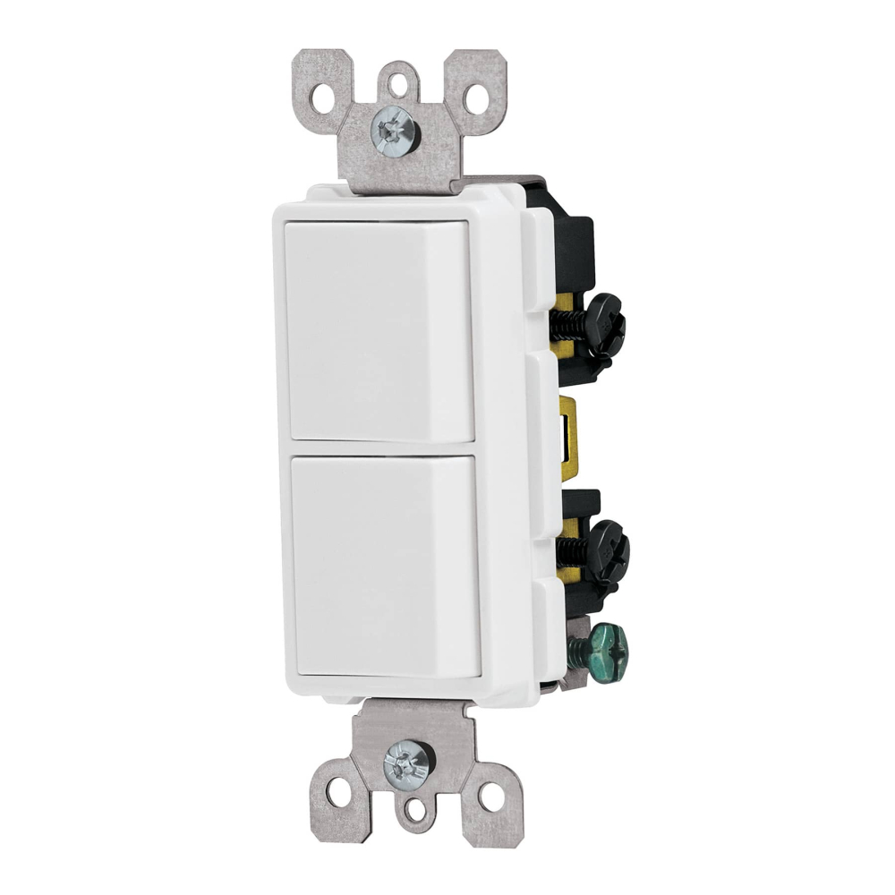 Interruptor dúplex, línea Classic, Volteck APDO-CL