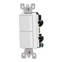Interruptor dúplex, línea Classic, Volteck APDO-CL