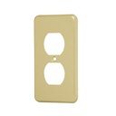 Placa dúplex de aluminio, línea Standard, Volteck PADO-S