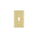Placa para interruptor vertical, de aluminio, línea Standard PAAP-S