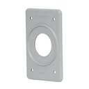 Placa para intemperie tipo FS, sencilla, de sobreponer PAFSE-S