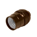 Portalámpara de baquelita, sencillo, Volteck POBA-10
