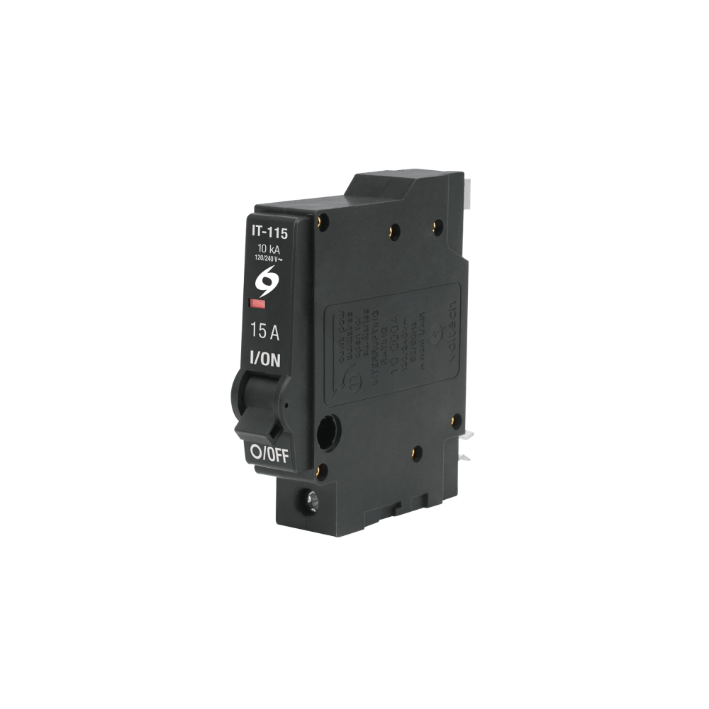 Interruptor de 1 polo 15A, enchufable, VOLTECK IT-115