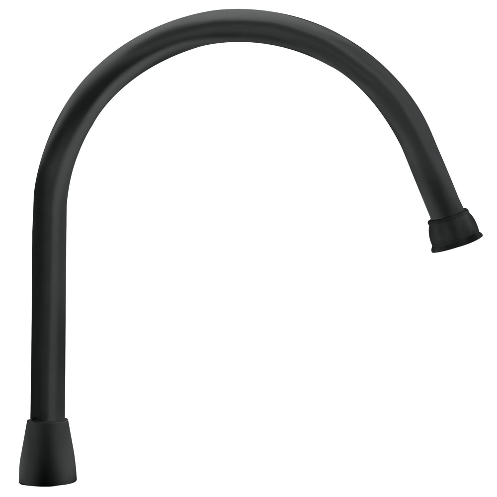 Cuello largo para mezcladora de fregadero, negro mate, Aqua AQCR-80M
