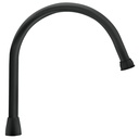 Cuello largo para mezcladora de fregadero, negro mate, Aqua AQCR-80M