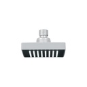Regadera cuadrada ABS 4' acabado cromo sin brazo, Foset R-403S