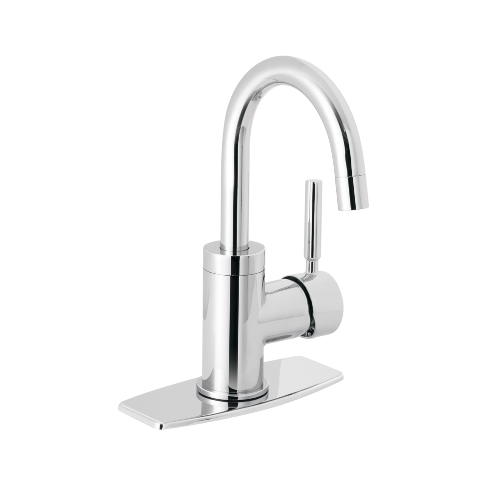 Monomando corto para lavabo, cromo, Foset Tubig TBM-45