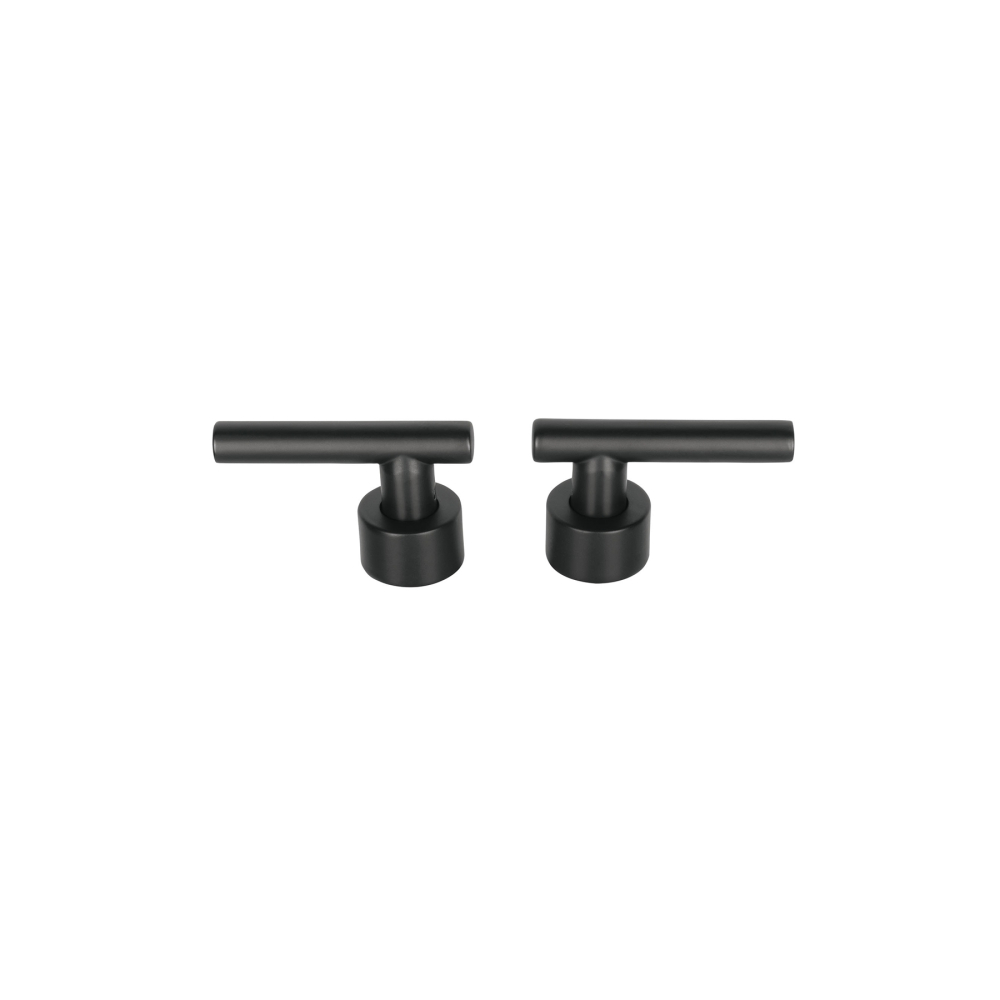 Juego de 2 manerales para mezcladora, palanca, negro, Tubig TBMM-62M