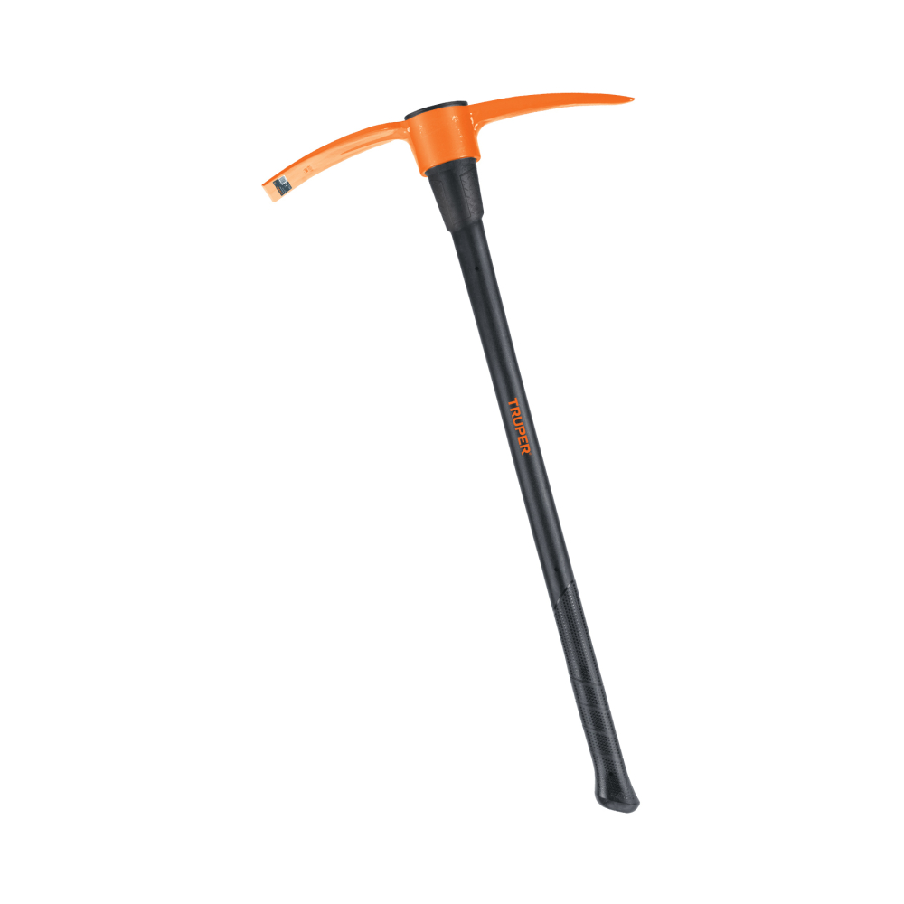 Talacho-pico 4 lb, mango fibra de vidrio 36', Truper TP-4M