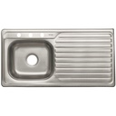 Tarja de empotrar 100x51cm tina izquierda, Foset Basic TA-1051IB