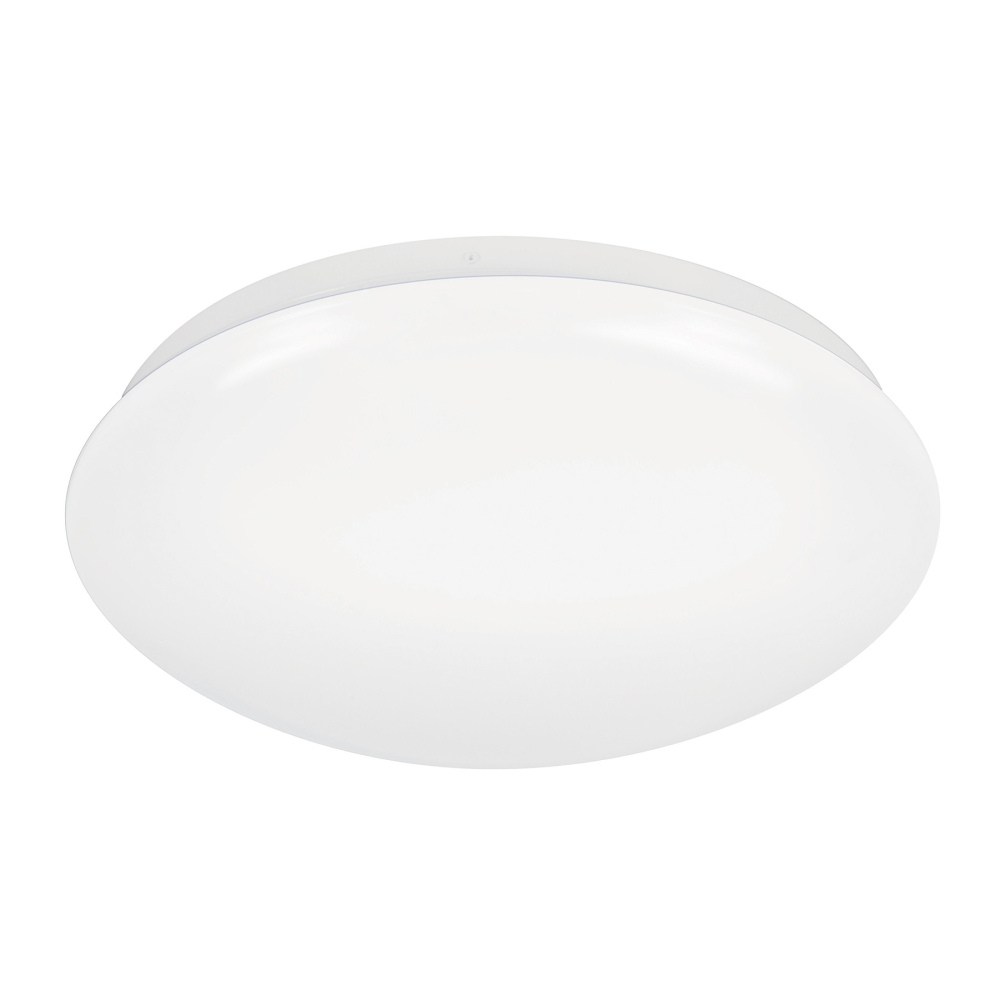 Luminario LED 18W plafón decorativo liso, luz de día, BASIC PLA-102L