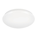 Luminario LED 18W plafón decorativo liso, luz de día, BASIC PLA-102L