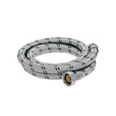 Manguera para boiler, acero inox, 1/2'x3/4', 150 cm, Foset FBO-12150X