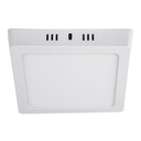 Luminario LED tipo plafón 12 W, cuadrado, luz de día, blanco PLA-211L