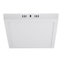 Luminario LED tipo plafón 18 W, cuadrado, luz de día, blanco PLA-212L