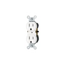 Contacto dúplex, 2 polos 3 hilos, Standard, granel, blanco CODO-SGB