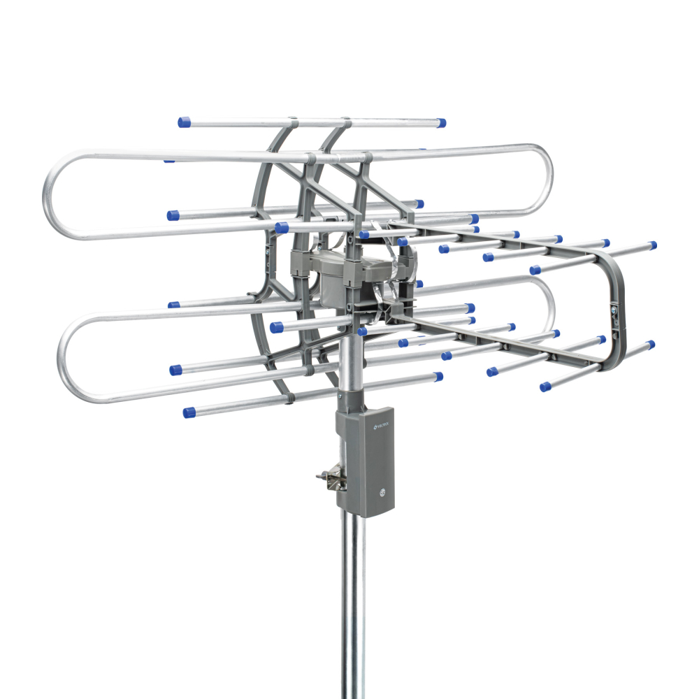 Antena aérea para TV HD, giratoria 360° con control, Volteck ANGI-360