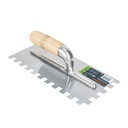 Llana 11' dentado cuadrado 1/2', 10 remaches, mgo madera LLM-11CG