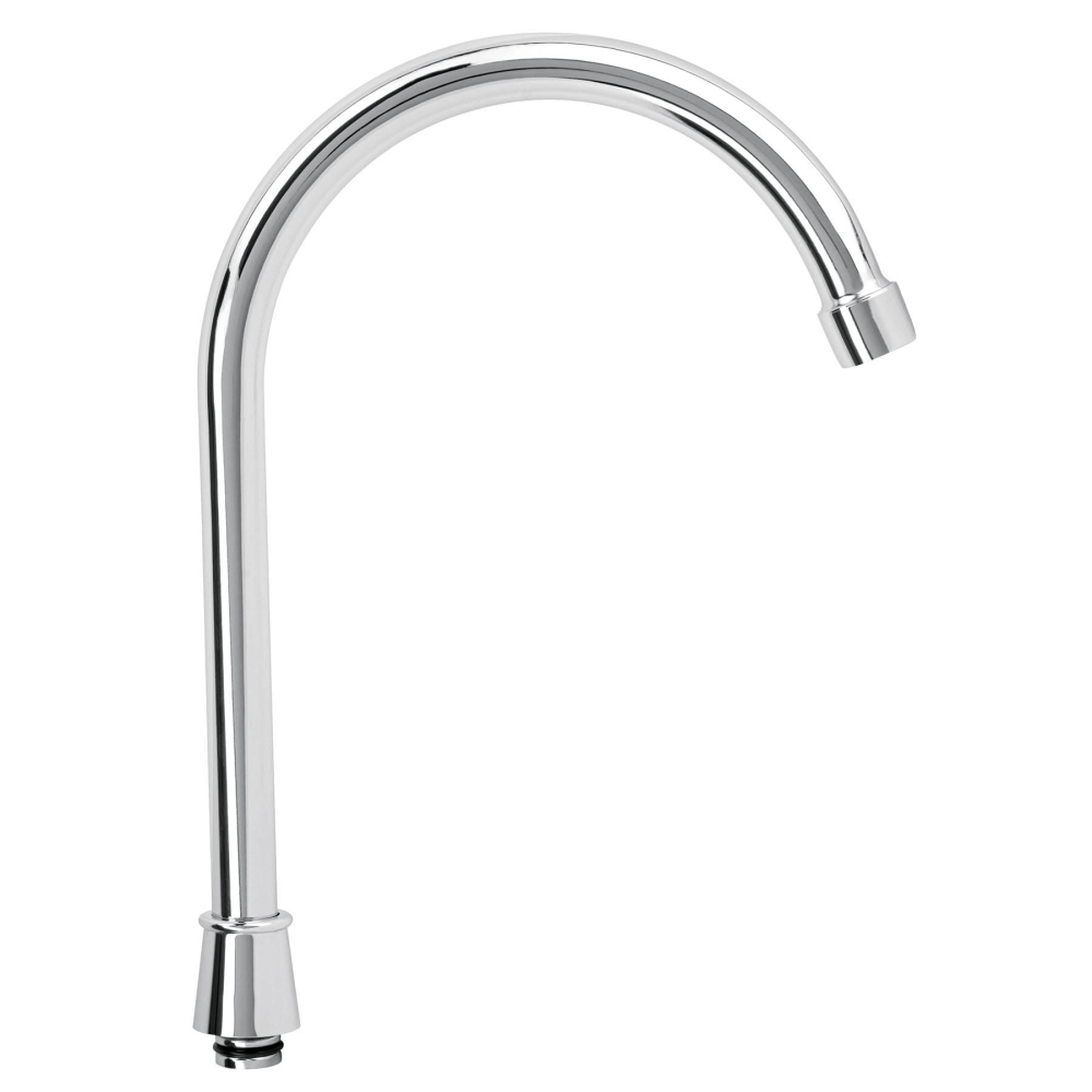 Cuello alto para mezcladora de fregadero, cromo, Basic CR-320
