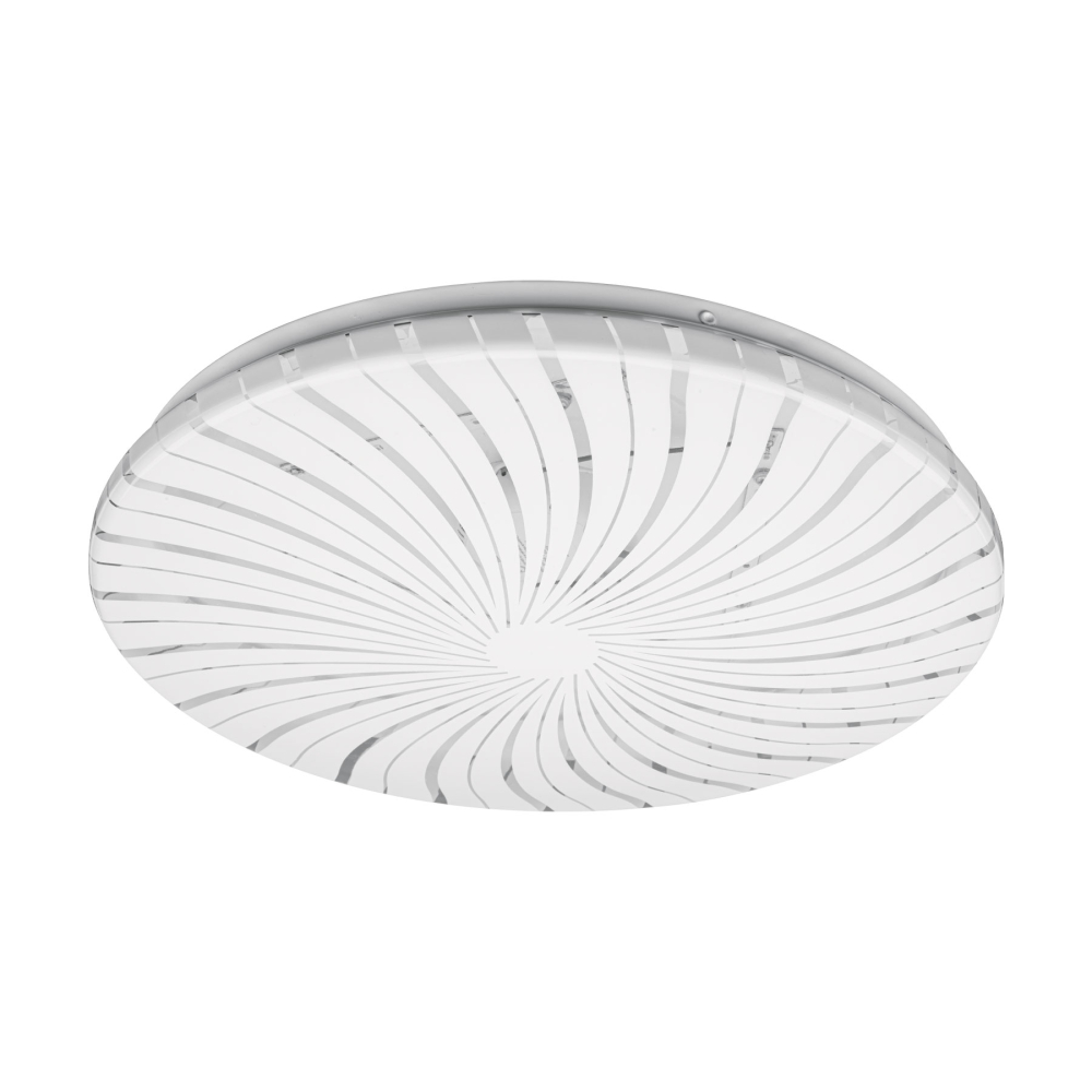 Luminario LED 18W plafón decorativo espiral luz cálida,BASIC PLA-303LC