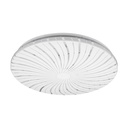 Luminario LED 18W plafón decorativo espiral luz cálida,BASIC PLA-303LC