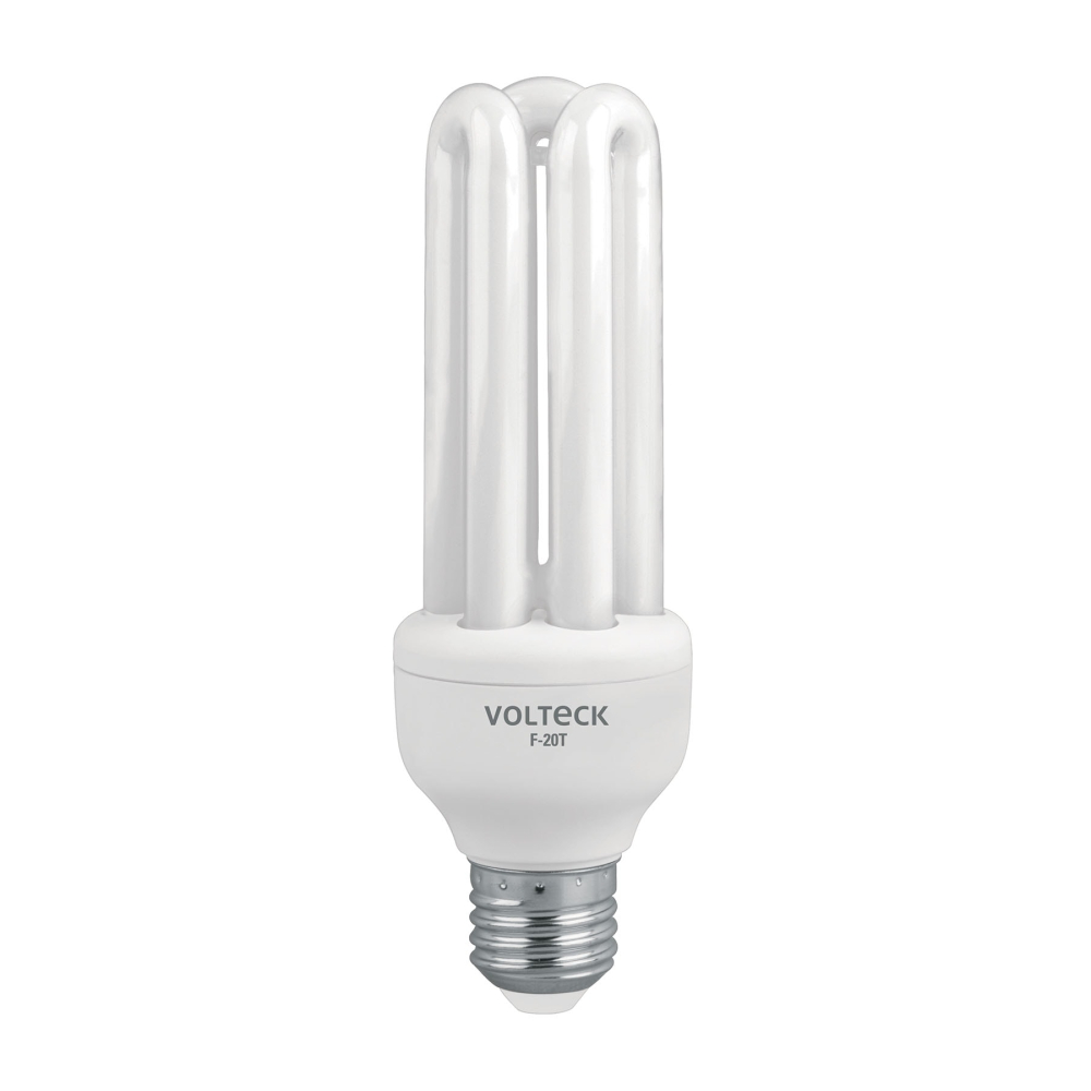 Lámpara triple T4 20 W luz de día en blíster, Volteck F-20T