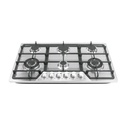 Parrilla gas empotrable 90cm, 6 quem, acero inox, Riviera PAE-906GA