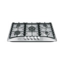 Parrilla gas empotrable 90cm, 5 quem, acero inox, Riviera PAE-905GA